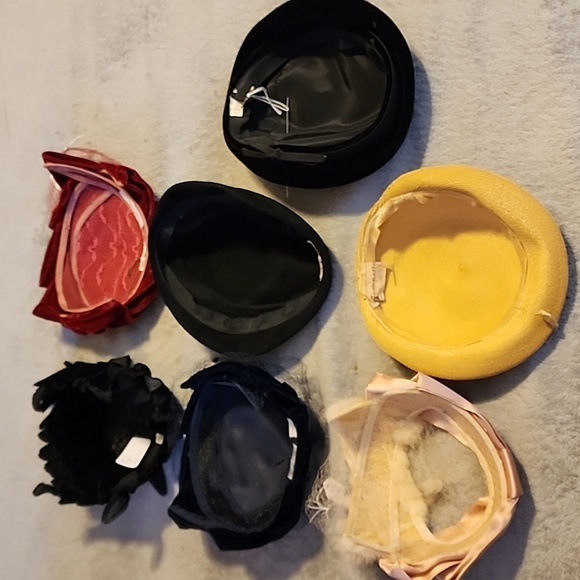 Vintage hats, a bundle of 7 vintage hats - Picture 2 of 2